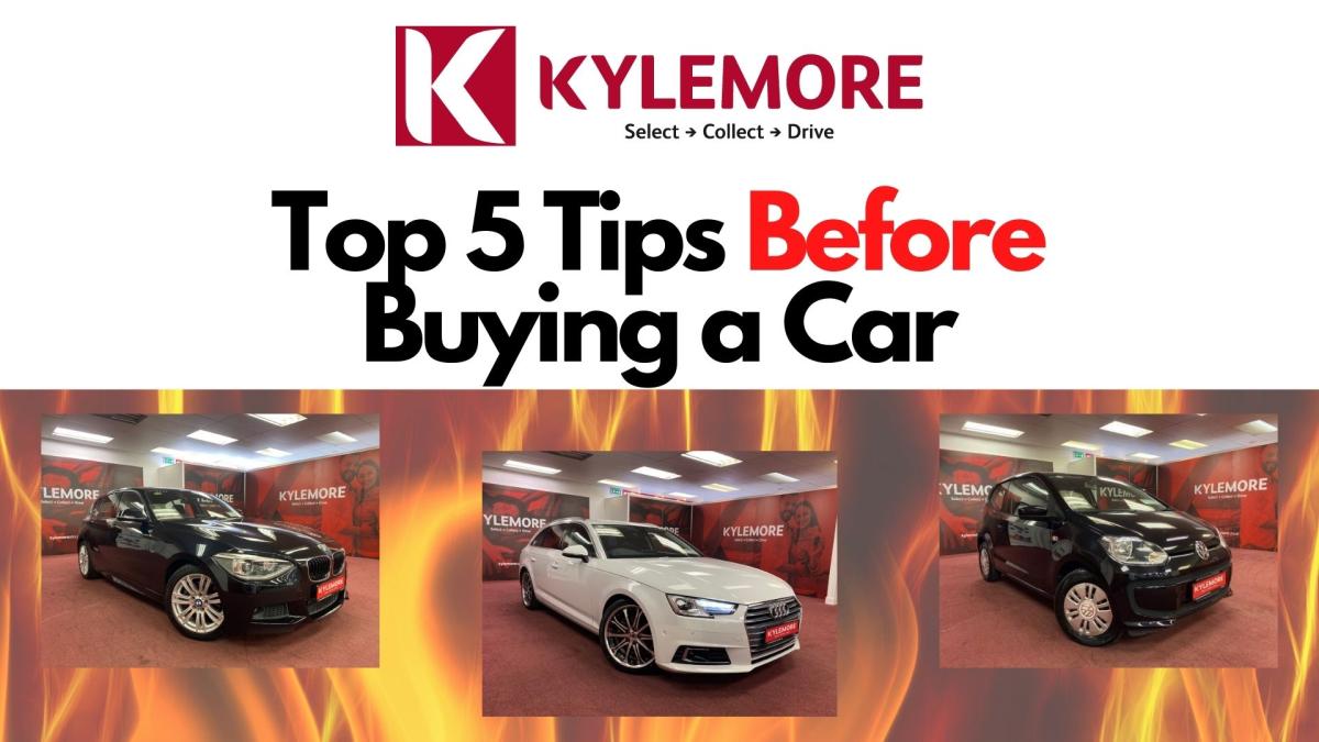 Top 5 Tips Before Buying a Car